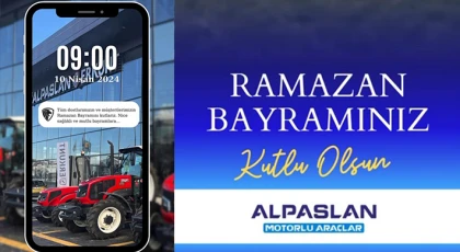 İyi bayramlar...