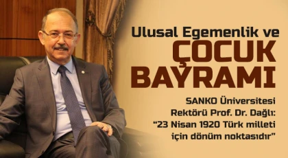 Prof. Dr. Dağlı: 23 Nisan 1920 Türk milleti için dönüm noktasıdır