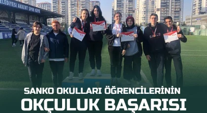 SANKO Okulları Öğrencilerinin Okçuluk Başarısı
