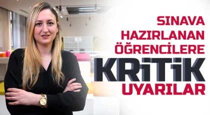 Sınava hazırlanan öğrencilere kritik uyarılar