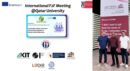 Erasmus projesinin katar toplantısı gerçekleşti