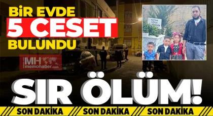 Esrarengiz ölüm! Bir evde 5 ceset bulundu