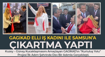 GAGİKAD elli iş kadını ile samsun’a çıkartma yaptı
