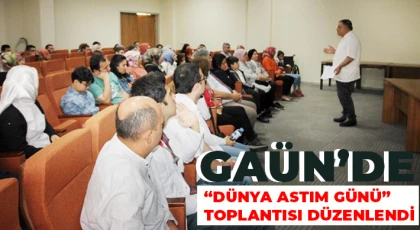 GAÜN’de “Dünya Astım Günü” toplantısı düzenlendi