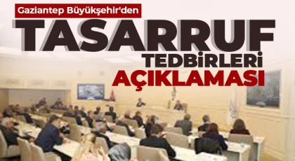 Gaziantep Büyükşehir’den kiralık araç açıklaması