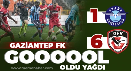 Gol olduk yağdık! Adana Demirspor - Gaziantep FK : 1 - 6