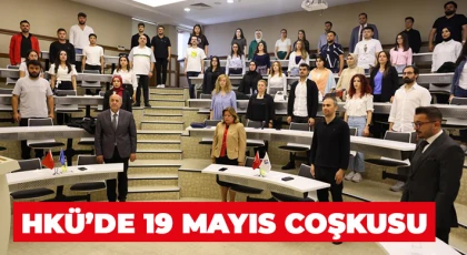 HKÜ’de 19 Mayıs coşkusu