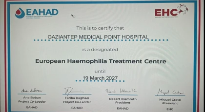 Medical Point Hastanesi'nde hemofili tedavisinde yeni bir adım