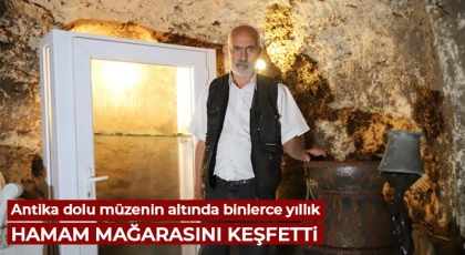 Müzenin altındaki binlerce yıllık mağara ortaya çıktı