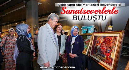 Şehitkamil Aile Merkezleri Rölyef Sergisi sanatseverlerle buluştu