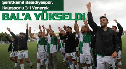 Şehitkamil Belediyespor, Bal’a Yükseldi
