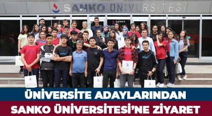 Üniversite Adaylarından SANKO Üniversitesi’ne Ziyaret