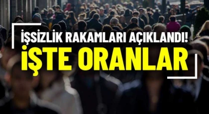  Yılın ilk çeyreğinde işsizlik oranı yüzde 8,7 olarak gerçekleşti