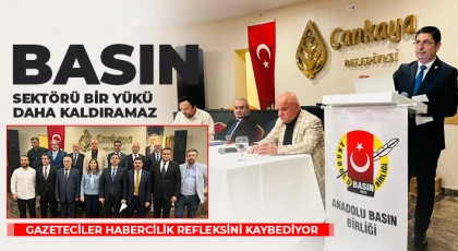 Basın sektörü bir yükü daha kaldıramaz