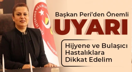 Başkan Peri’den Önemli Uyarı