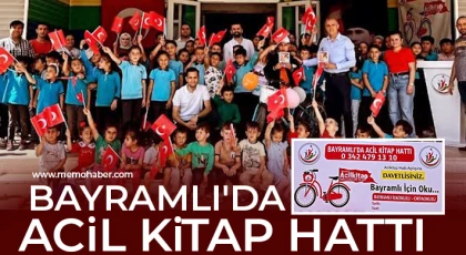 Bayramlı'da Acil Kitap Hattı