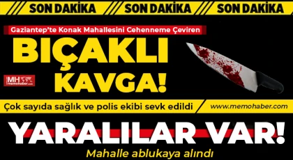 Gaziantep nereye gidiyor: Bıçaklar havada uçuştu, kan aktı