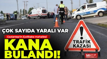 Gaziantep'in Eydibaba mahallesi kana bulandı!