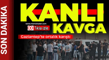 Gaziantep'te silahlı kavga: 3 yaralı