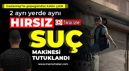 Gaziantep'te suç makinesi tutuklandı