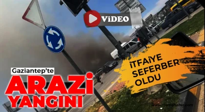 Hastane yakınındaki yangın korkuttu