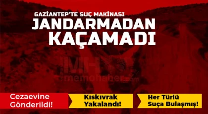 Her türlü suça bulaşmış! Jandarmadan kaçamadı!