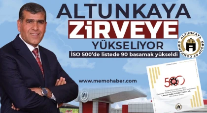 İSO 500’de listede 90 basamak yükseldi