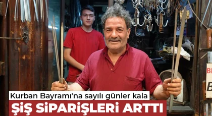 Kurban Bayramı'na sayılı günler kala şiş siparişleri arttı