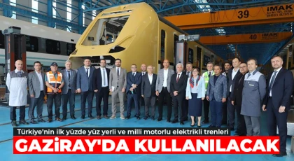 Şahin ve teknik ekibi, üretim yapılan fabrikayı ziyaret etti