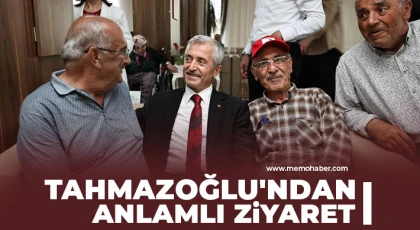 Tahmazoğlu'ndan anlamlı ziyaret