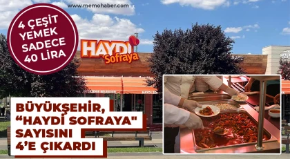 Büyükşehir, “Haydi Sofraya" sayısını 4’e çıkardı