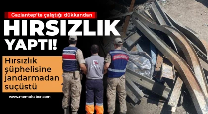 Çalıştığı dükkandan hırsızlık yapan şüpheli tutuklandı