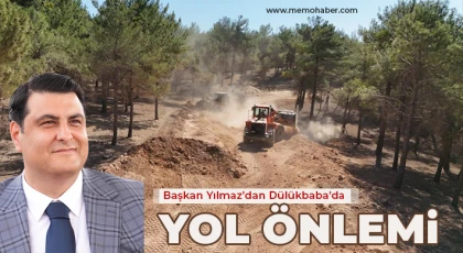 Dülükbaba'nın yolları genişletiliyor