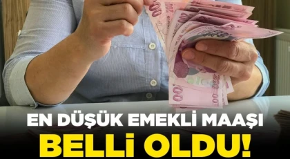 En düşük emekli maaşı 12 bin 500 TL oldu