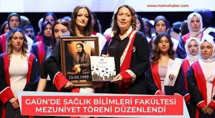 GAÜN’de Sağlık Bilimleri Fakültesi mezuniyet töreni düzenlendi