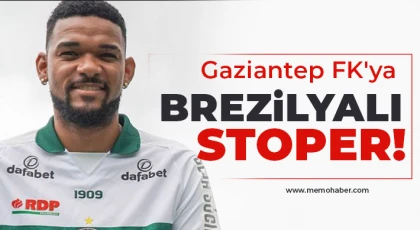 Gaziantep FK, Brezilyalı stoper Bruno Viana'yı kiraladı