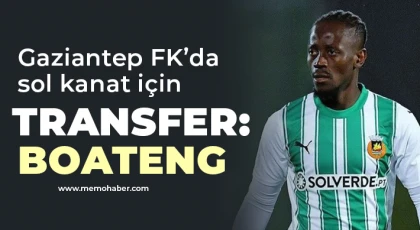 Gaziantep FK, Emmanuel Boateng ile anlaşmak üzere