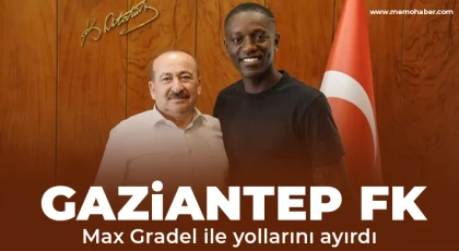 Gaziantep FK Max Gradel ile yollarını ayırdı