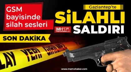 Gaziantep'te silah sesleri