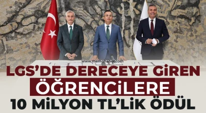 LGS’de dereceye giren öğrencilere 10 milyon TL’lik ödül