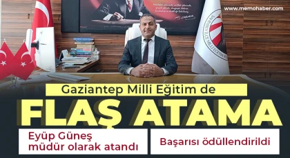 Şahinbey Milli Eğitime atama