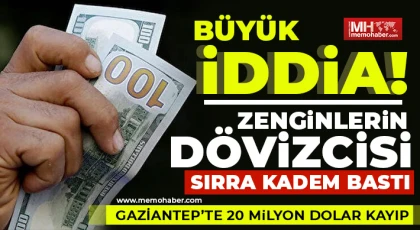 Zenginlerin dövizcisi sırra kadem bastı