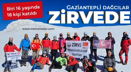 Zirve Dağcılık Ağrı Dağı zirvesinde