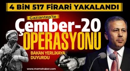 81 ilde "Çember-20" operasyonu: 4 bin 517 aranan kişi yakalandı