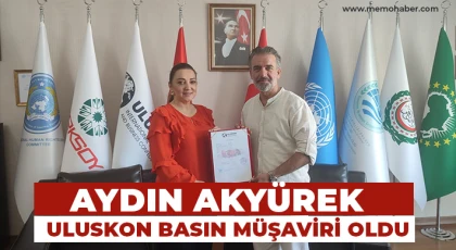Akyürek Uluskon Basın Müşaviri Oldu