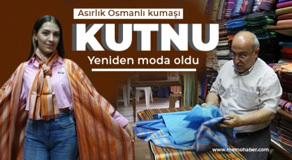 Asırlık Osmanlı kumaşı kutnu yeniden moda oldu