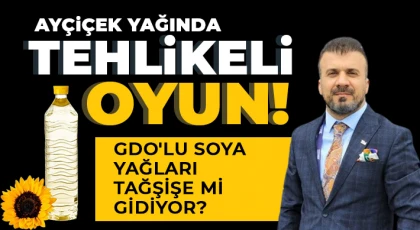 Ayçiçek yağında tehlikeli oyun!