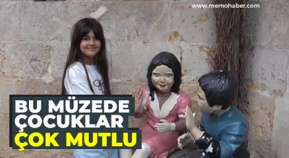 Bu müzede çocuklar çok mutlu