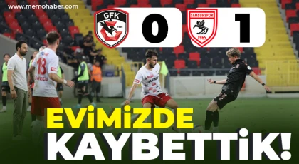 Gaziantep FK - Samsunspor 0 - 1