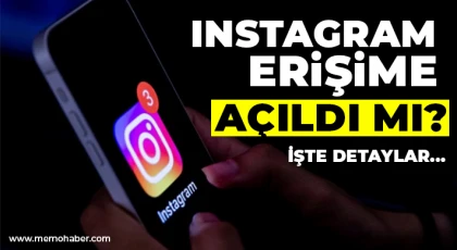Instagram erişime açıldı!